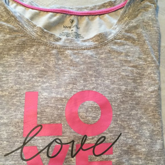 PJ Shirt Top- Love Affair #1046 - Picture 4 of 5
